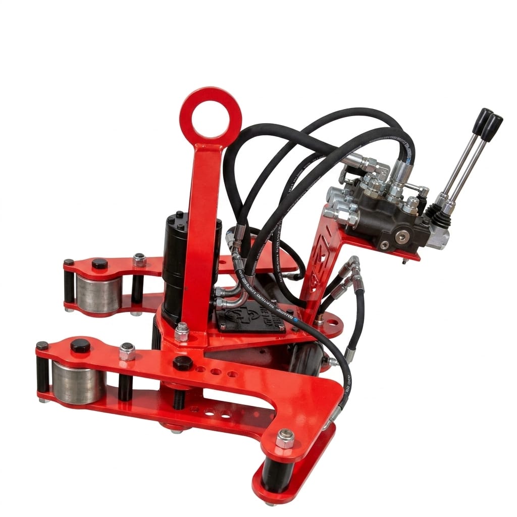 Chave morsa roto-hidráulica MX-01 com giro pra tubo de de 1” até 6” c/ 01 motor hidráulico - Imagem 3