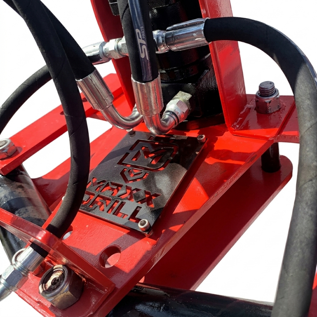 Chave morsa roto-hidráulica MX-01 com giro pra tubo de de 1” até 6” c/ 01 motor hidráulico - Imagem 4
