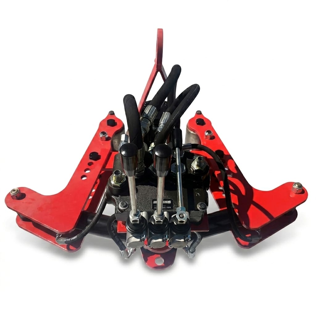 Chave morsa roto-hidráulica MX-01 com giro pra tubo de de 1” até 6” c/ 01 motor hidráulico - Imagem 5