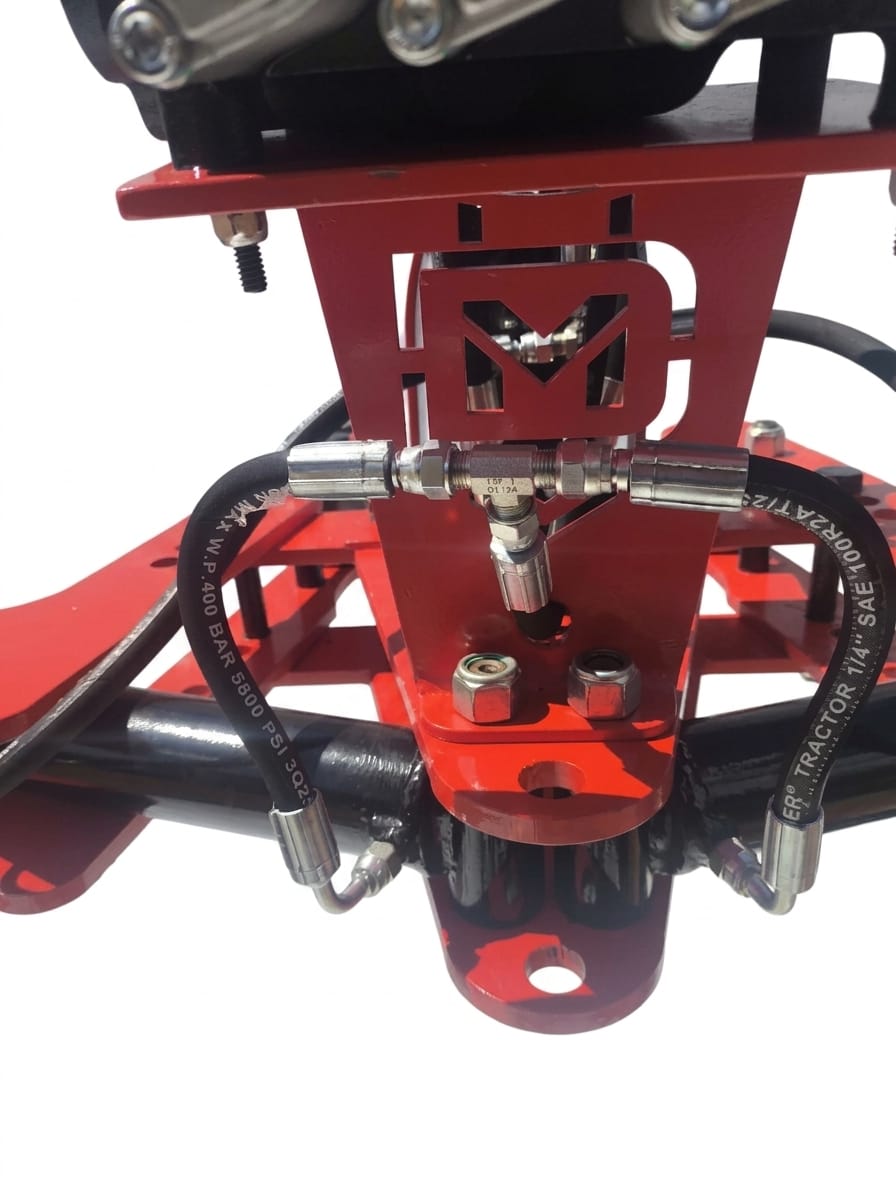 Chave morsa roto-hidráulica MX-01 com giro pra tubo de de 1” até 6” c/ 01 motor hidráulico - Imagem 6