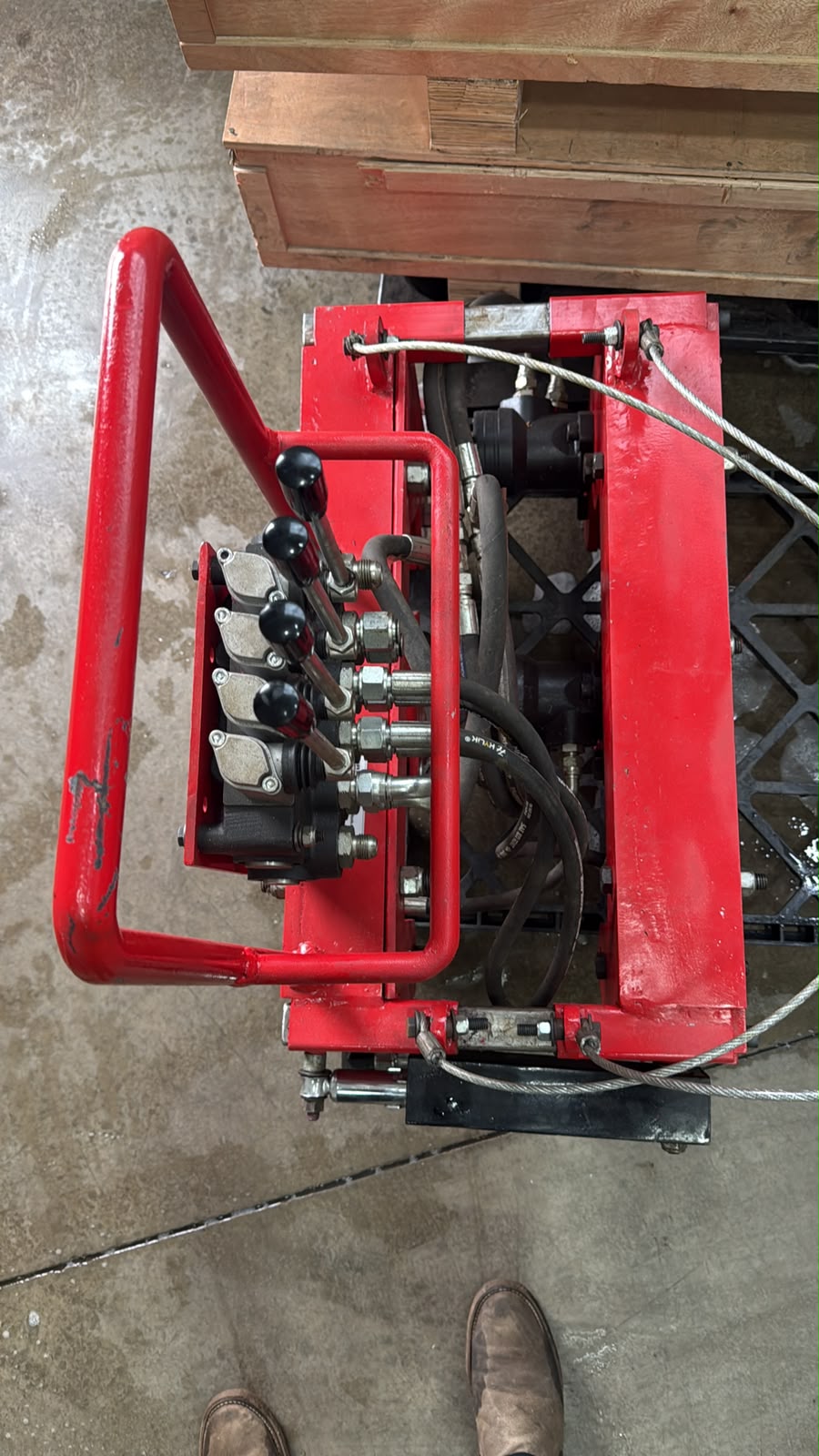 Chave de força hidráulica MX-02 com giro para retirada de tubo de 1.1/2¨ a 8¨ c/ 02 motores hidráulicos - Imagem 3