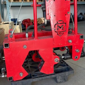 Chave de força hidráulica MX-02 com giro para retirada de tubo de 1.1/2¨ a 8¨ c/ 02 motores hidráulicos